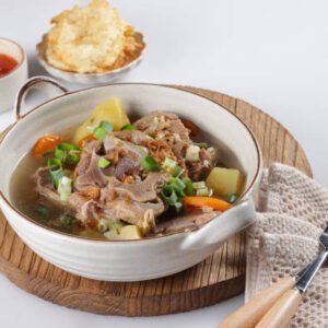 GOAT MEAT/POTATO SOUP